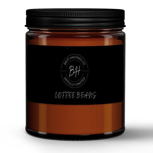 Coffee Beans Natural Wax Candle